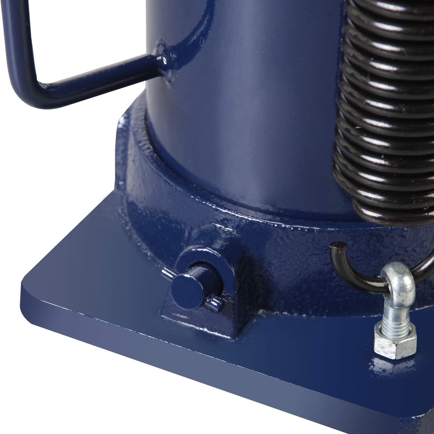 TCE TCE31001 Torin Gato hidráulico neumático de botella con bomba manual manual, capacidad de 20 toneladas (40,000 libras), azul