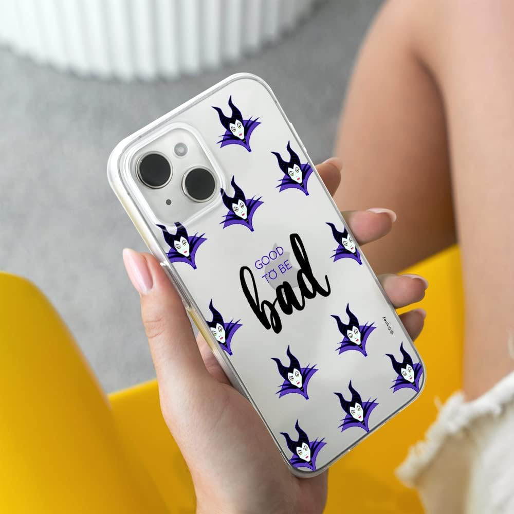 ERT GROUP Funda para Apple iPhone 14 Plus, diseño original y oficial de Disney, Maléfica 002, adaptada de manera óptima a la forma del teléfono