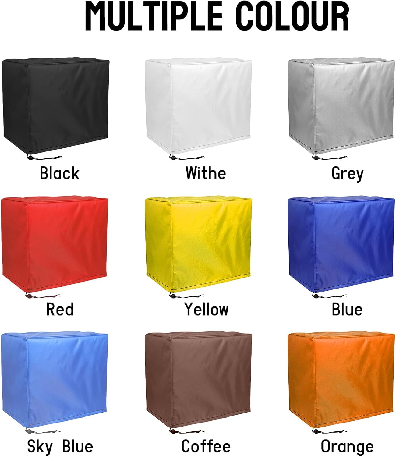 Cubiertas de polvo de tamaño personalizado para varios equipos, muebles, electrodomésticos, herramientas para proteger sus objetos de valor (20 x 20
