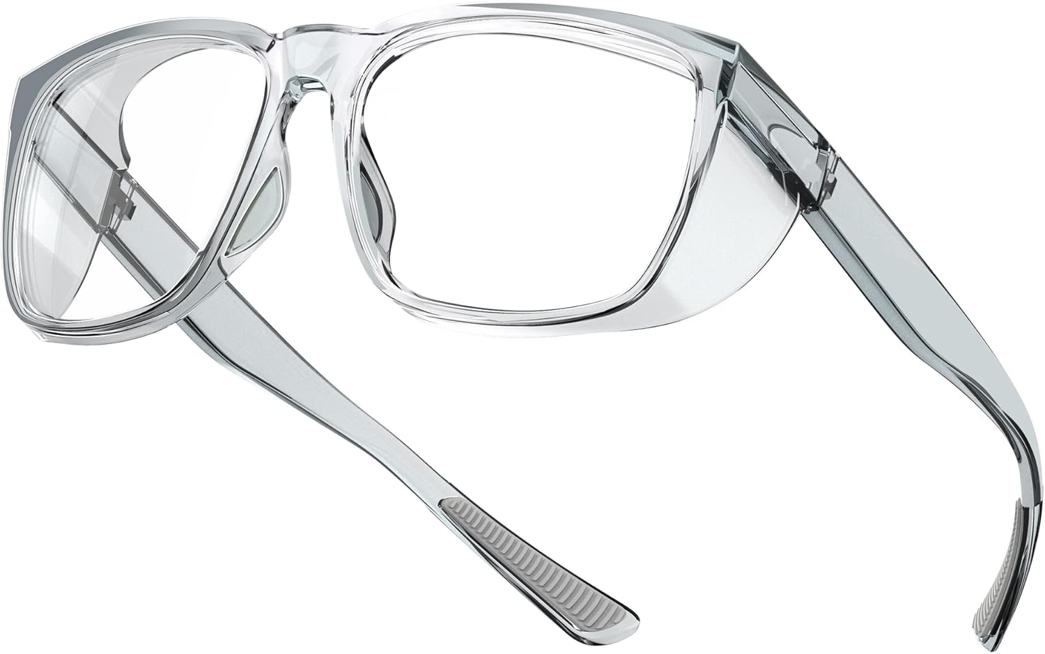 TOREGE – Lentes de seguridad, gafas elegantes con lente antiniebla y anti luz azul, ligeras y cómodas, son una alternativa perfecta para las gafas