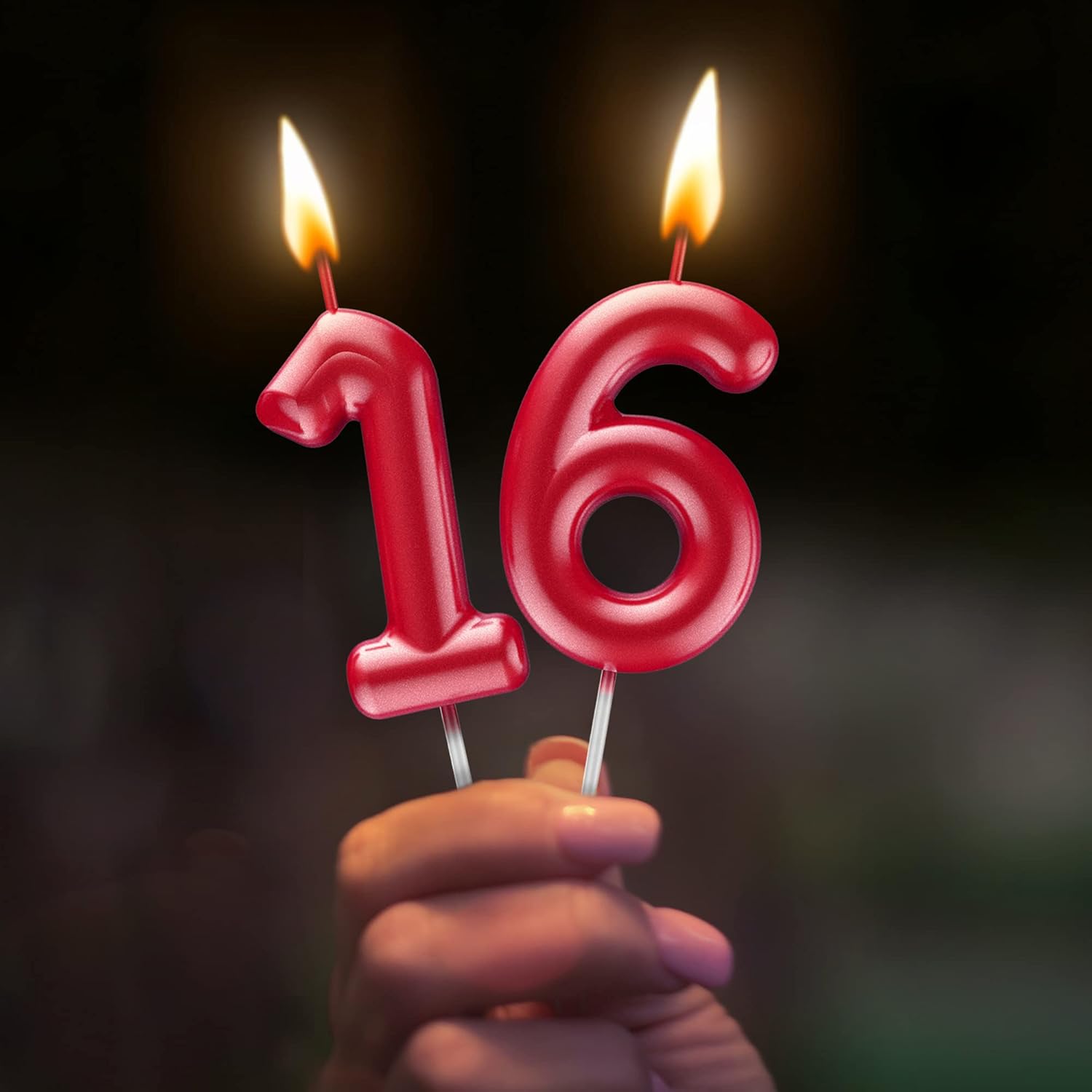 Vela roja número 14 feliz cumpleaños número 3D velas para cumpleaños pastel decoración fiesta boda aniversario celebración suministros