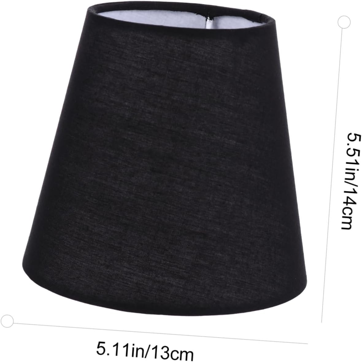 Homoyoyo 1 pantalla de tela para lámparas de mesa, pantalla de tambor grande, pantalla de tela E27, pantalla de tela para lámpara de mesa, accesorio