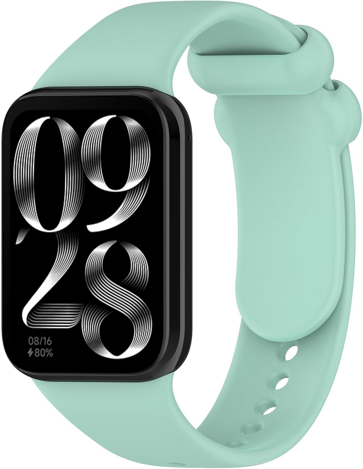 Compatible con Xiaomi Smart Band 8 Pro Watch Band mujeres hombres, correas de repuesto de silicona de liberación rápida, correas de pulsera,