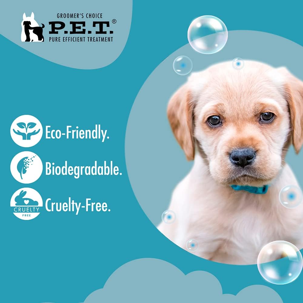P.E.T. Pure Efficient Treatment Baby Mild – Acondicionador de melón de pepino para cachorros y gatitos, 16 onzas líquidas, ecológico, sin parabenos