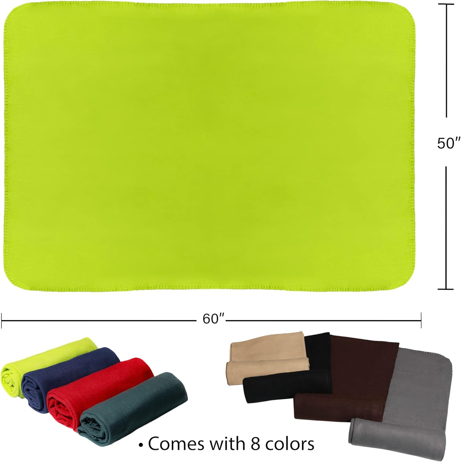 Moda West Caja de 24 mantas de forro polar suave a granel súper ligeras al por mayor 50 x 60 con colores surtidos 140 GSM