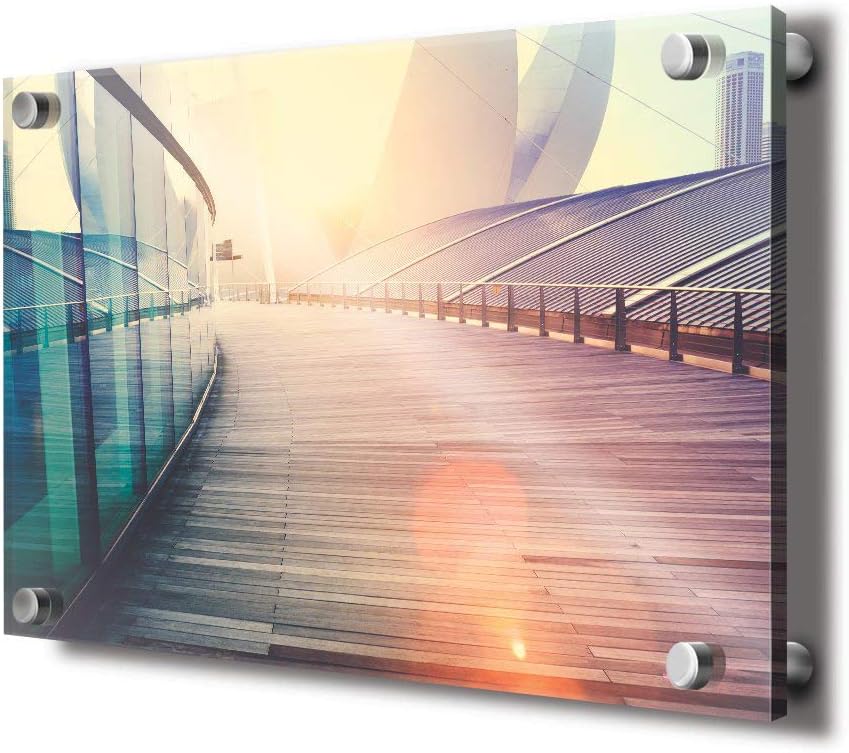 wall26 Arte de pared personalizado de impresión de foto a acrílico, personaliza tu foto en arte de pared acrílico, impreso digitalmente, 16 x 24