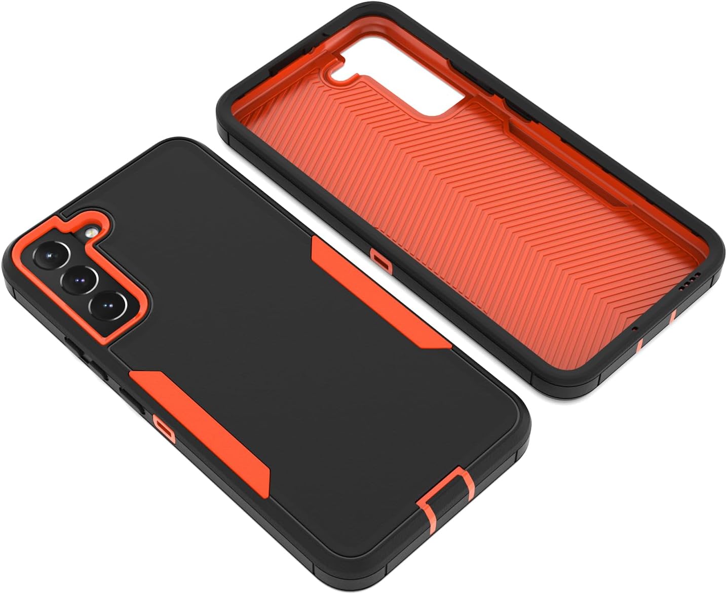 Funda para teléfono Galaxy S23, Samsung S23 SM-S908U con protectores de pantalla HD, soporte magnético para automóvil, resistente a prueba de