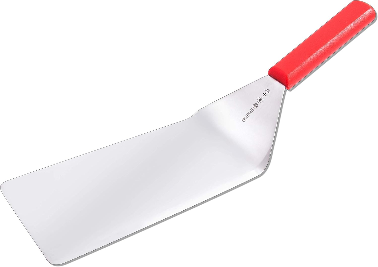 Mundial Serie 5600 Espátula Turner 8 X 4 Pulgadas Mango Rojo