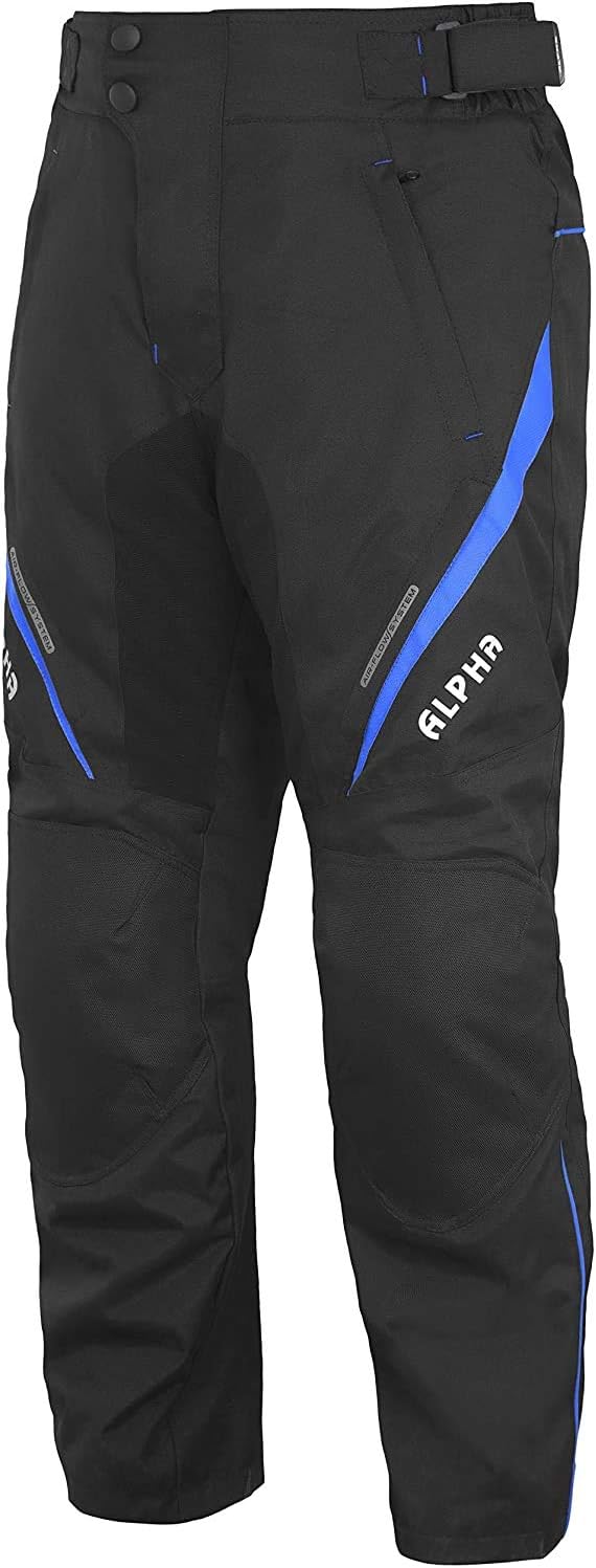 Pantalones de motociclista para hombre para toda estación, sobrepantalón con blindaje impermeable con certificación CE, para motocross, todoterreno,