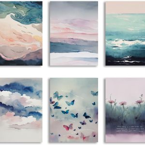 6 pósteres de salud mental, arte de pared para terapia de ansiedad, motivacional, decoración de oficina para citas positivas, lienzo inspirador para 6 pósteres de salud mental, arte de pared para terapia de ansiedad, motivacional, decoración de oficina para citas positivas, lienzo inspirador para