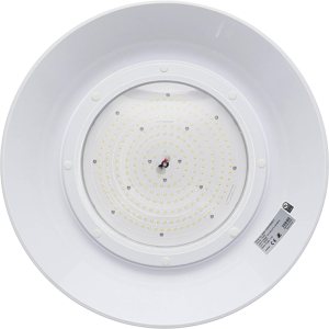 Tiger Lights TLHBC-150W – Luz LED de 150 W cubierta de alta bahía de 13 pulgadas de diámetro, 6 pulgadas de longitud, patrón de luz de inundación, Tiger Lights TLHBC-150W – Luz LED de 150 W cubierta de alta bahía de 13 pulgadas de diámetro, 6 pulgadas de longitud, patrón de luz de inundación,