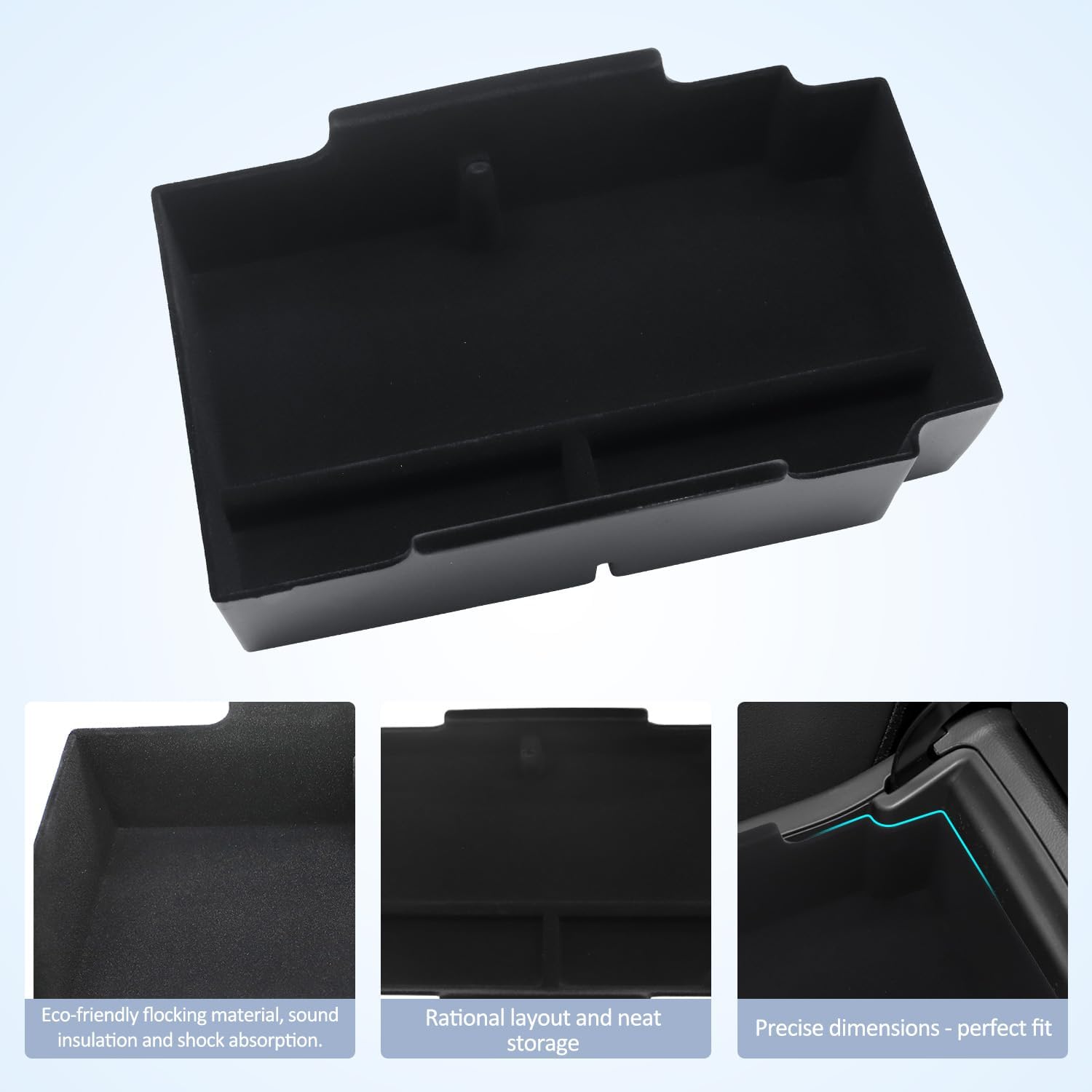 TUAMFO Organizador de consola central para Subaru Crosstrek 2024 2024 Subaru Crosstrek 2024 Subaru Impreza 2024, bandeja de consola Crosstrek e