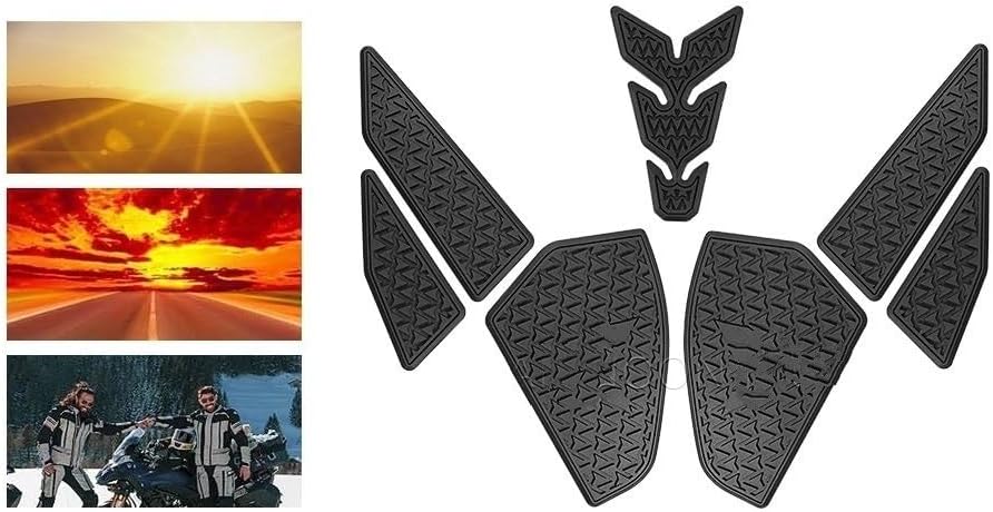 Fuel Tank Sticker Decal Motorcycle Side Fuel Tank Pad for Y&AMAHA MT-03 MT-25 2020-2022 Tank Pads Protector Stickers Knee Grip Traction Pad (Color