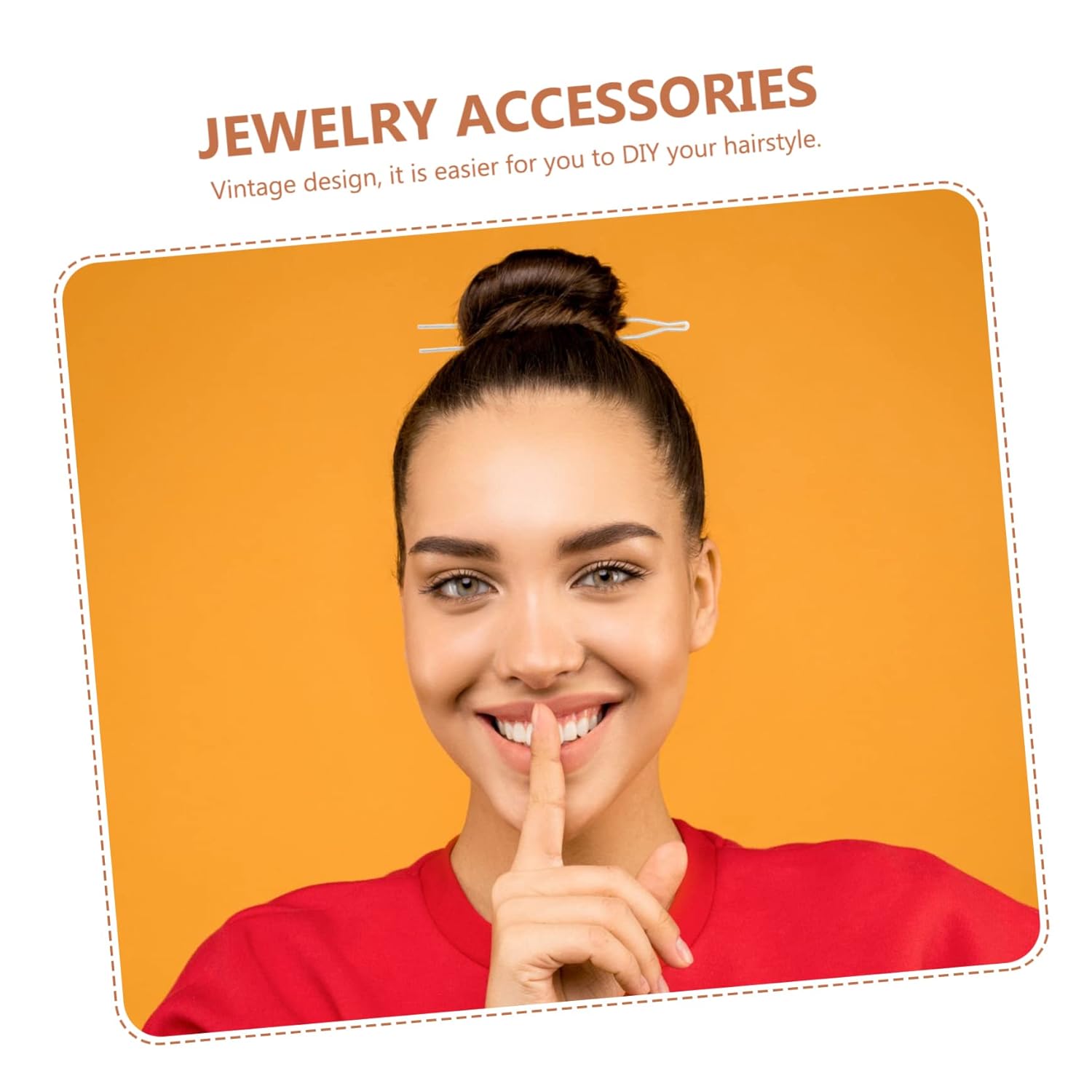 FRCOLOR 40 piezas de accesorios de joyería accesorios de peinado de novia clip de pelo abrazaderas de metal retro palos de pelo DIY palillos de pelo