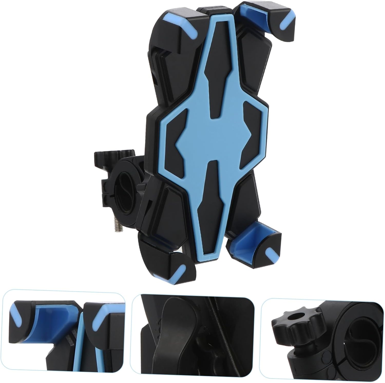 Soporte de teléfono de plástico para bicicleta, soporte para teléfono celular, manillar, soporte para manillar, soporte para manillar de bicicleta,
