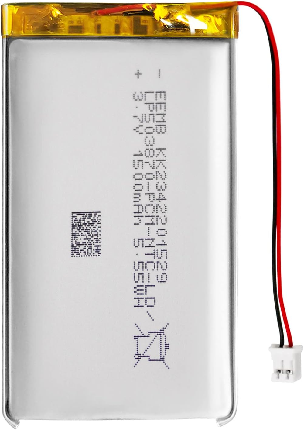 EEMB Batería de polímero de litio 3.7V 1500mAh 503870 Lipo Batería recargable con conector JST de cable para altavoz y dispositivo inalámbrico