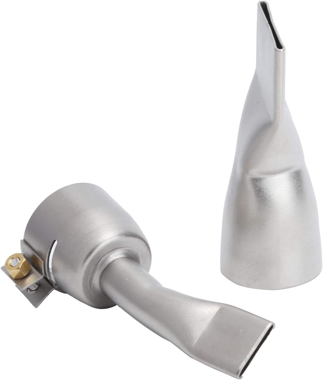 Boquilla de soldadura plana, boquilla de soldadura plana de 0.787 in, boquilla de soldadura de acero inoxidable de 1.575 in, herramienta de soldador