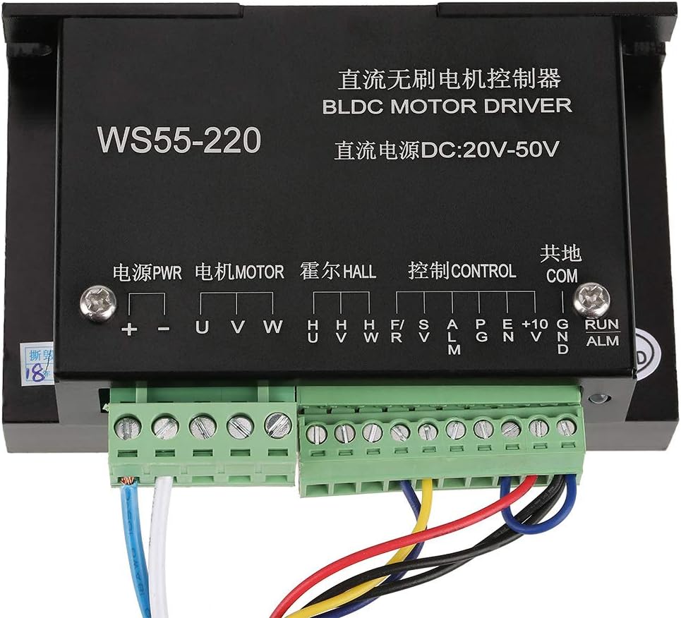 Controlador del controlador del motor,DC 48V 500W CNC sin escobillas husillo BLDC controlador de motor controlador,Controlador de motor paso a paso