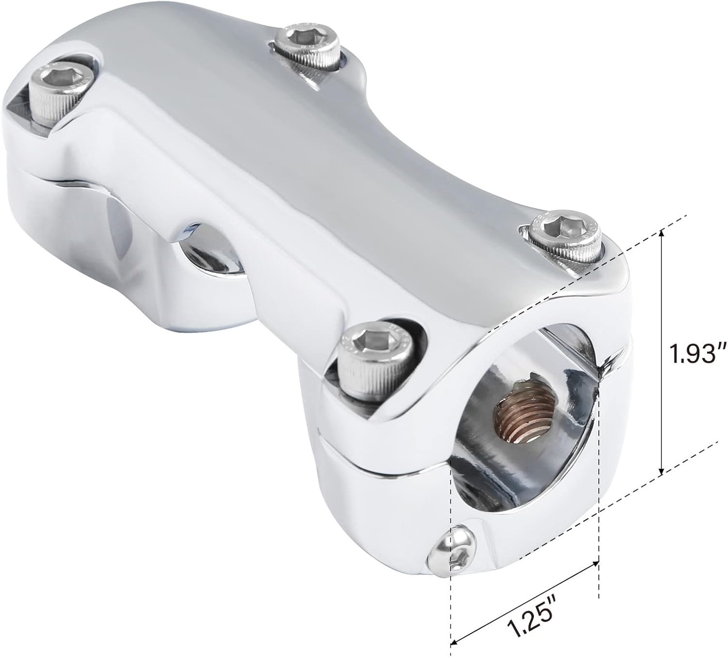 TCT-MOTORPARTS Abrazadera superior elevadora de manillar de 1 14 pulgadas para Harley Road King FLHRXS 2017-2022 2021