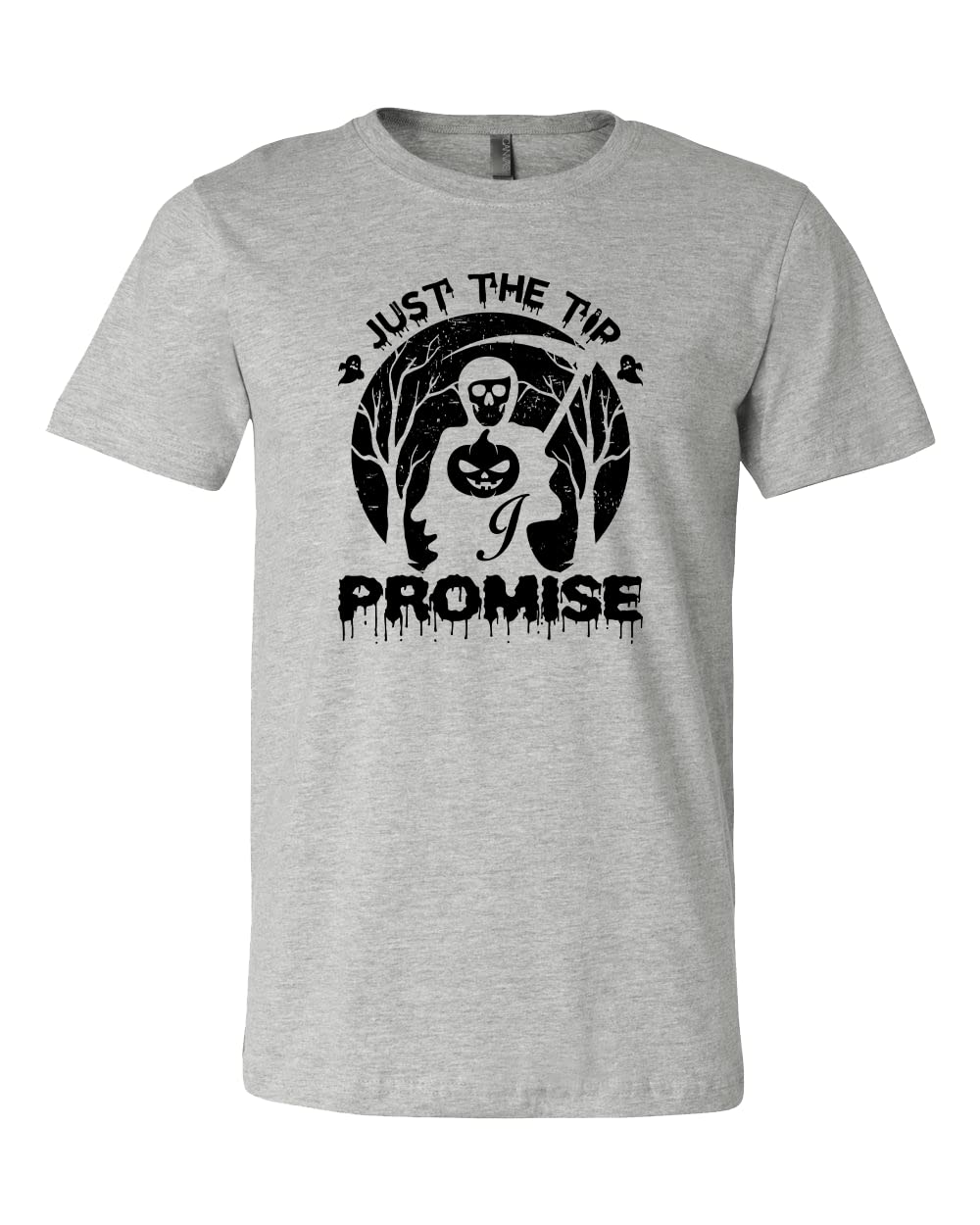 Just the Tip I Promise Shirt, Funny Halloween Shirt, Grim Reaper Shirt, Spooky Season Shirt, Funny Spooky Tee, Halloween Outfit