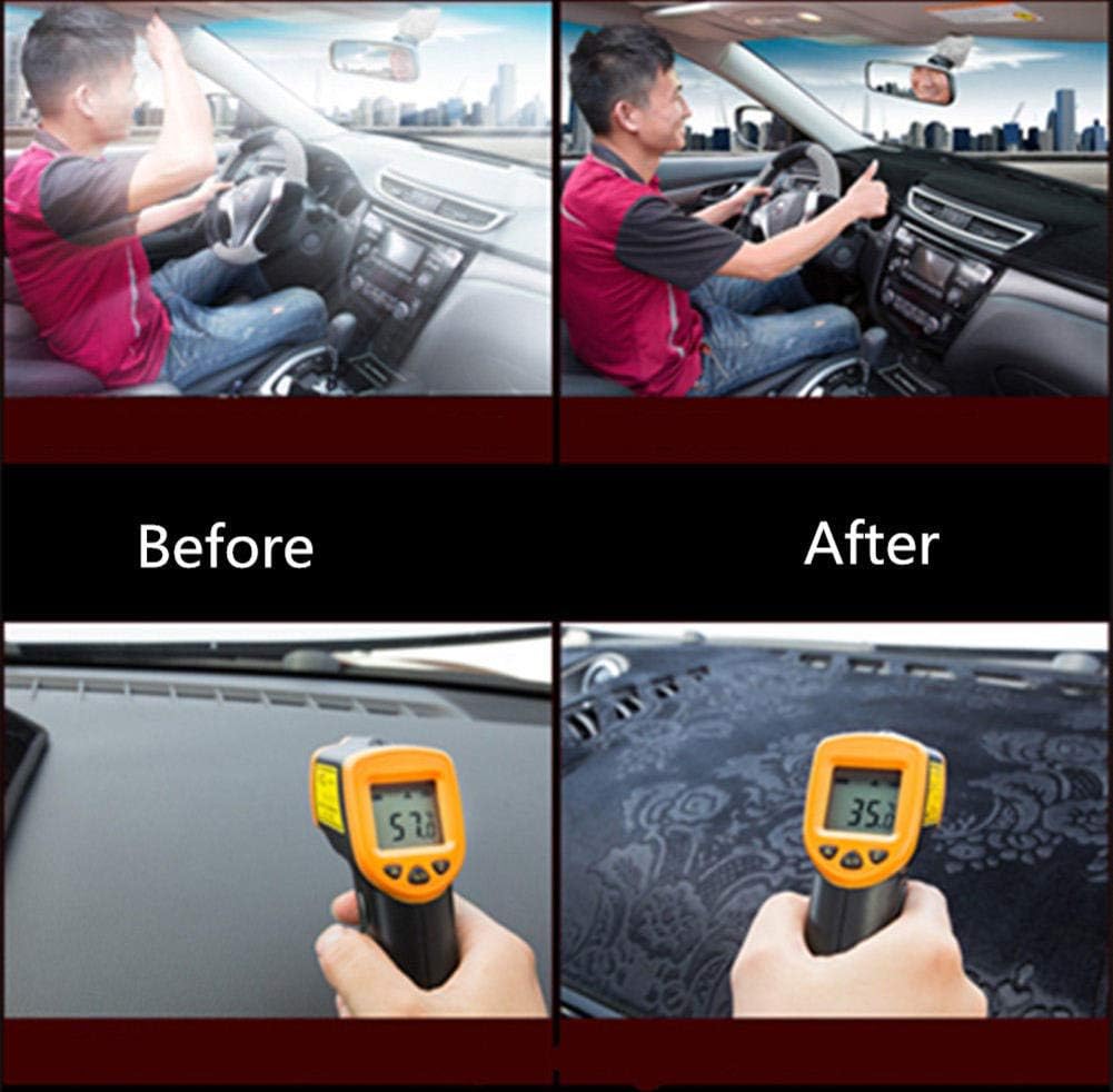 for Nissan X-Trail XTrail Rogue T32 2014-2020, Auto Dashboard Cover Mat Pad Dashmat Dash Sun Shade Carpet Car Accessories