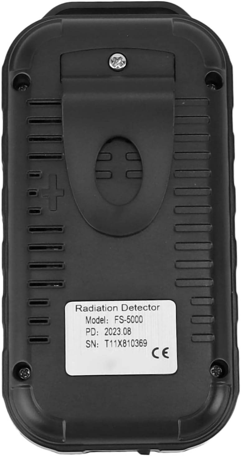 Handheld Radiation Monitor, X Rays Testing Triple Alarm 2.4 in TFT LCD Screen 1800mAh Radiation Monitor Meter for Geological Survey