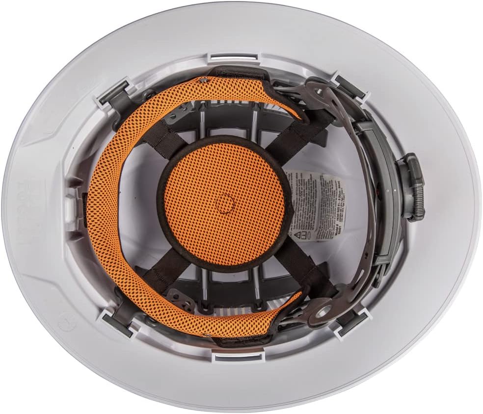 Klein Tools 80146 – Casco duro ventilado de ala completa con accesorio para orejeras, se adapta a cascos Klein Tools de ala completa, protección