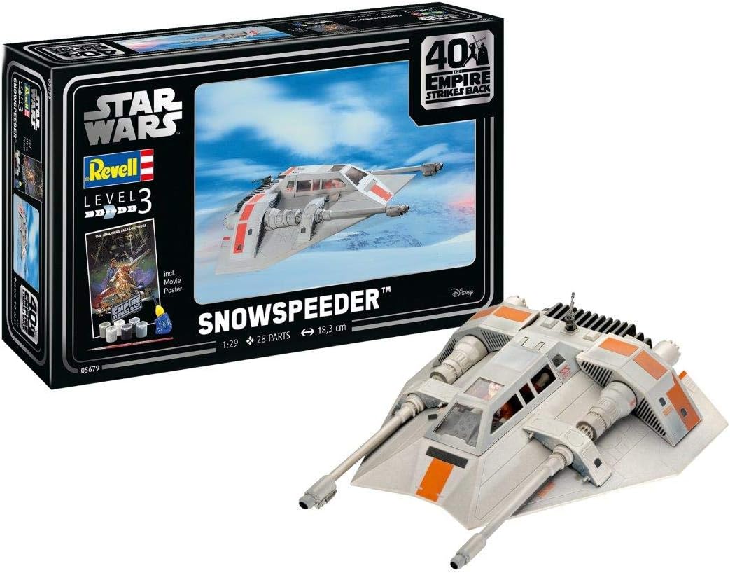 Revell RV05679 Snowspeeder 40 Aniversario Kit de modelo de plástico, sin pintar