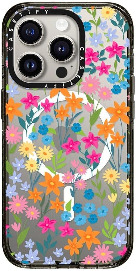 CASETiFY Impact – Funda para iPhone 15 Pro 4 veces probada contra caídas de grado militar, protección contra caídas de 8.2 pies, compatible con