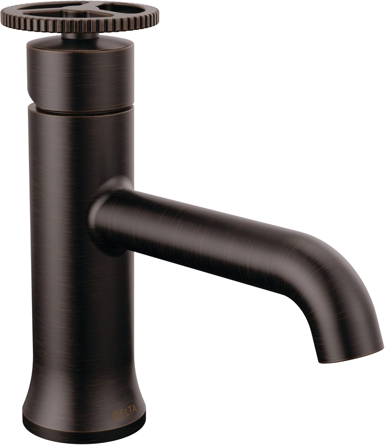 Delta Faucet Trinsic – Grifo de baño de bronce aceitado, grifo de baño de un solo agujero, grifo de lavabo de baño de una sola manija, tecnología de