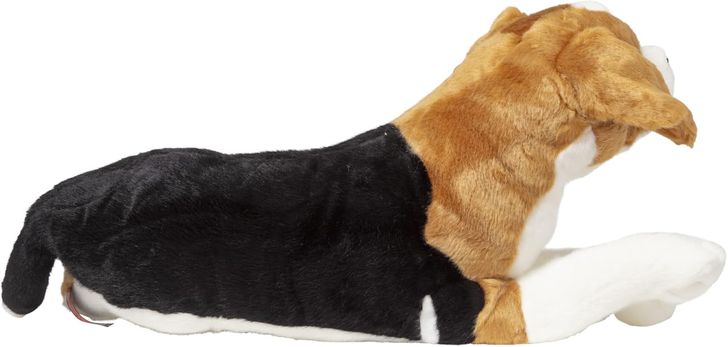 Melissa & Doug Peluche Beagle realista, 11 pulgadas