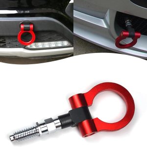 dawfall Pack-1 – Anillo de tracción para parachoques delantero de automóvil, gancho de remolque universal para parachoques delantero, accesorio de dawfall Pack-1 – Anillo de tracción para parachoques delantero de automóvil, gancho de remolque universal para parachoques delantero, accesorio de