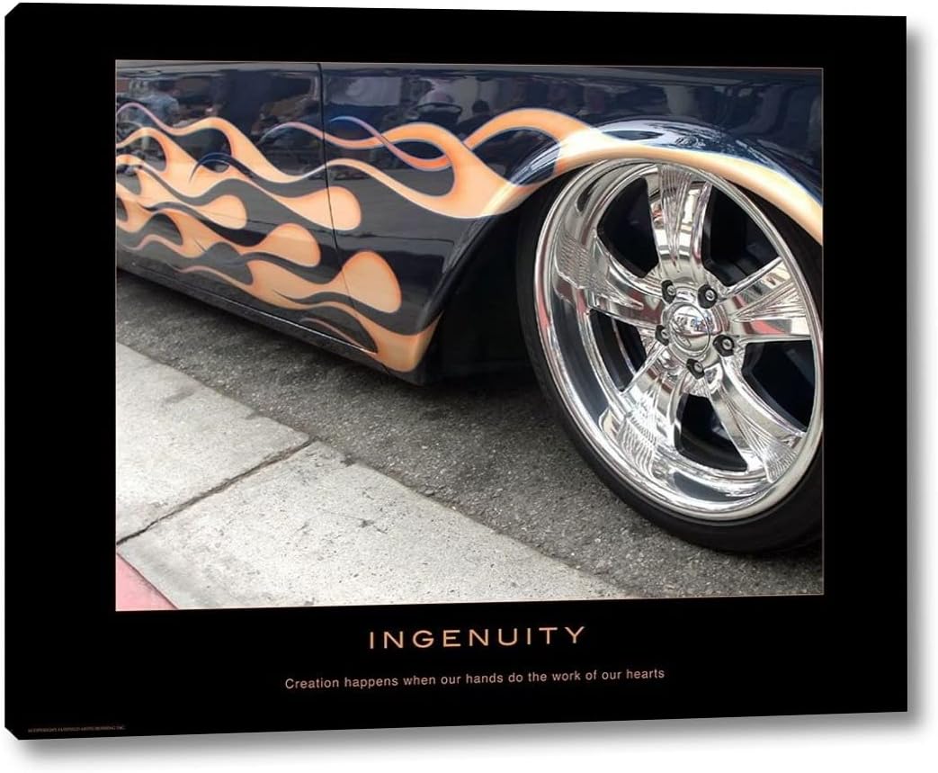 Ingenuity by Anonymous – 13″ x 16″ Canvas Art Print Gallery Wrapped – Ready to Hang