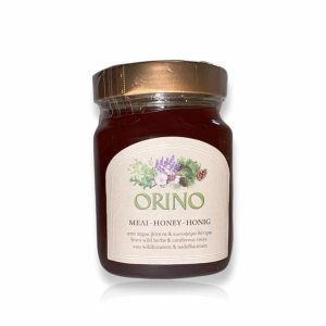 Miel griega (Orino) de flores de coníferas y hierbas silvestres 15.87 oz Miel griega (Orino) de flores de coníferas y hierbas silvestres 15.87 oz