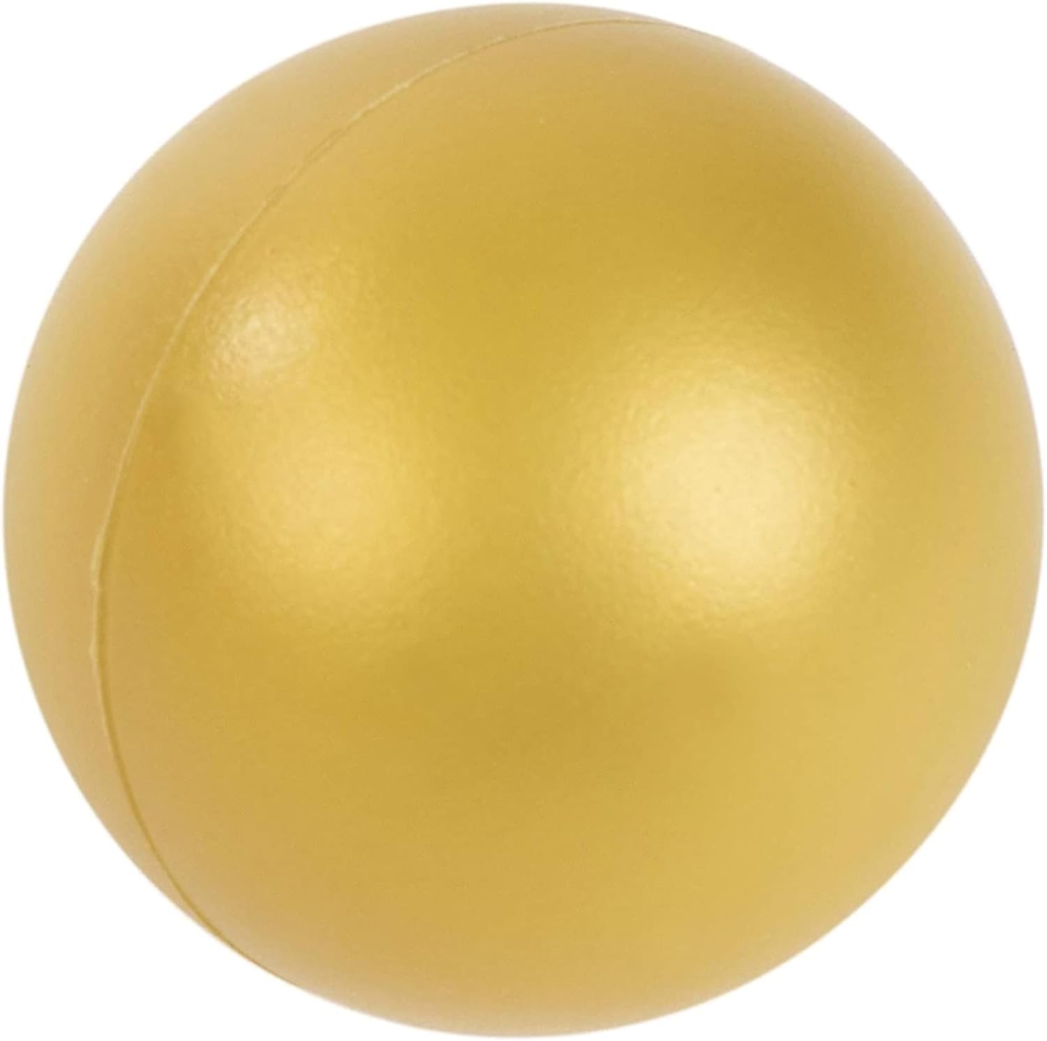 Juvale Paquete de 50 pelotas de ping pong doradas, pelota de tenis de mesa dorada de plástico, accesorios para juegos de bebida, ideal para cerveza