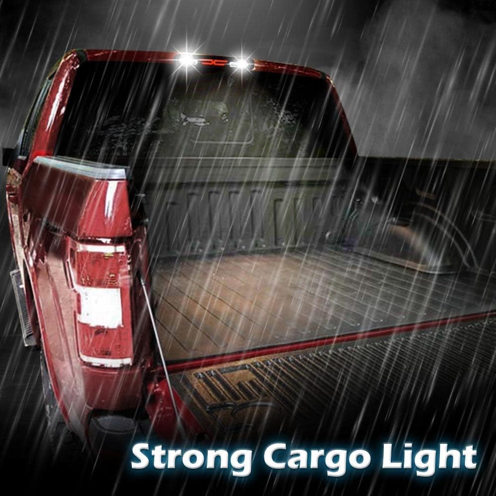 PIT66 3 luz LED de freno, compatible con Chevy Silverado 1500 2500 3500 y modelos HD 99-06 compatible con GMC Sierra 1500 2500 3500 y modelos HD