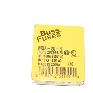 Cooper Bussman MDA-20-R Cumple con Rohs Cooper Bussman MDA-20-R Cumple con Rohs
