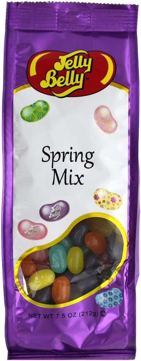 Jelly Belly Candy Jelly Beans – Mezcla de primavera de 7.5 onzas, ninguno