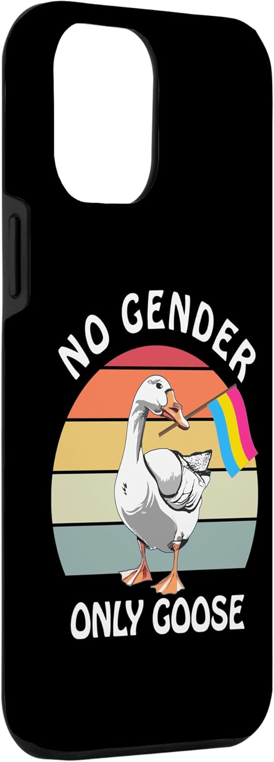Funda para iPhone 12 Pro Max Pansexual Goose Bi Pride Flag Bi Pride Parade Flag LGBTQ