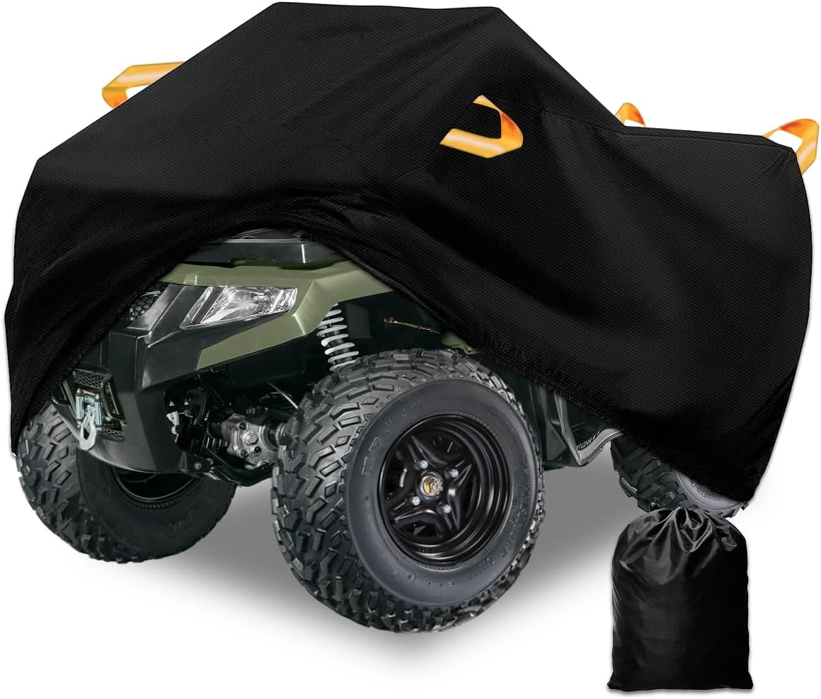 Funda impermeable para ATV 300D 4 ruedas, para todo tipo de clima, para exteriores, para Polaris Kawasaki, Suzuki, Honda-L