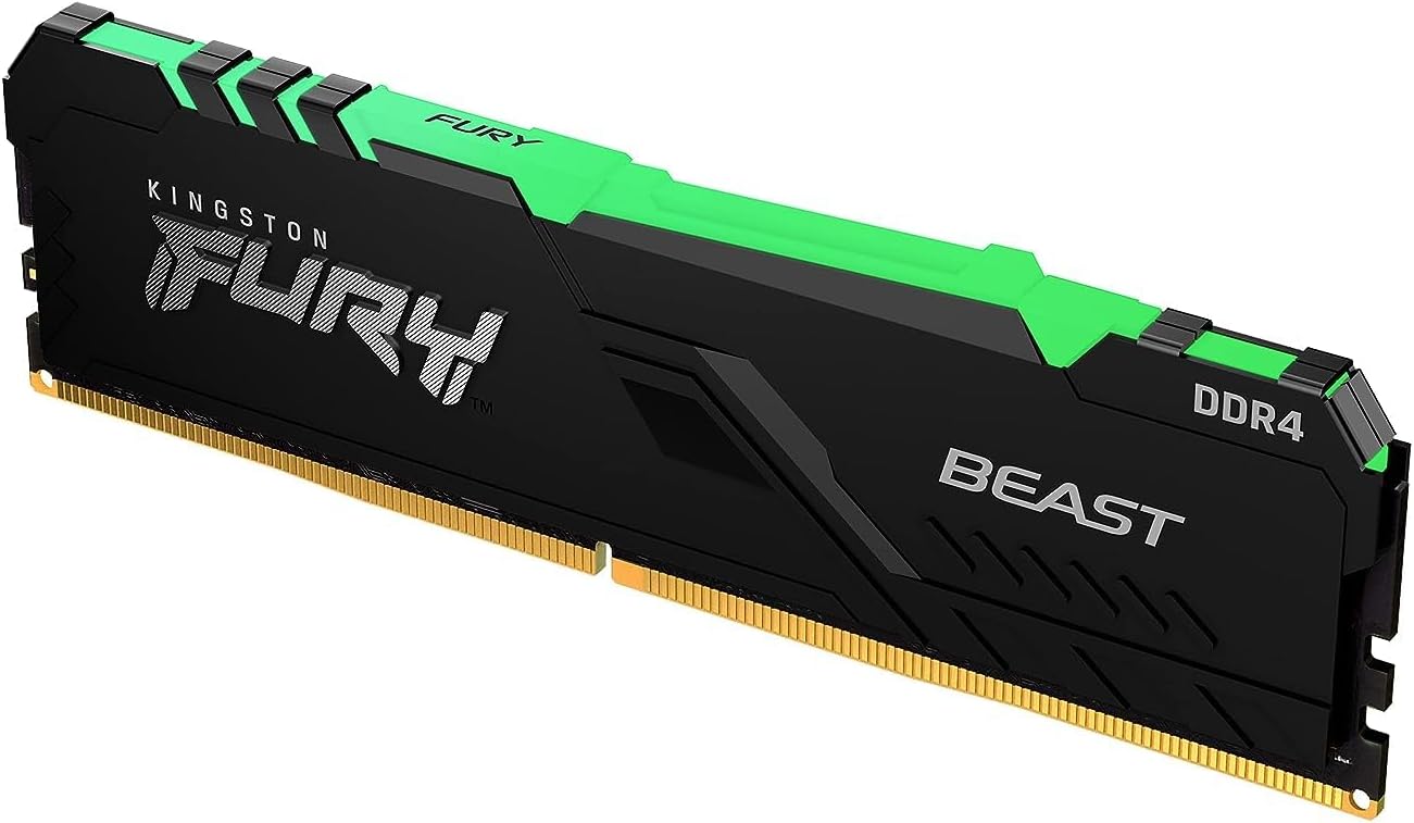 Kingston Fury Beast KF432C16BBA8 – Memoria de escritorio RGB 8 GB 3200 MHz DDR4 CL16