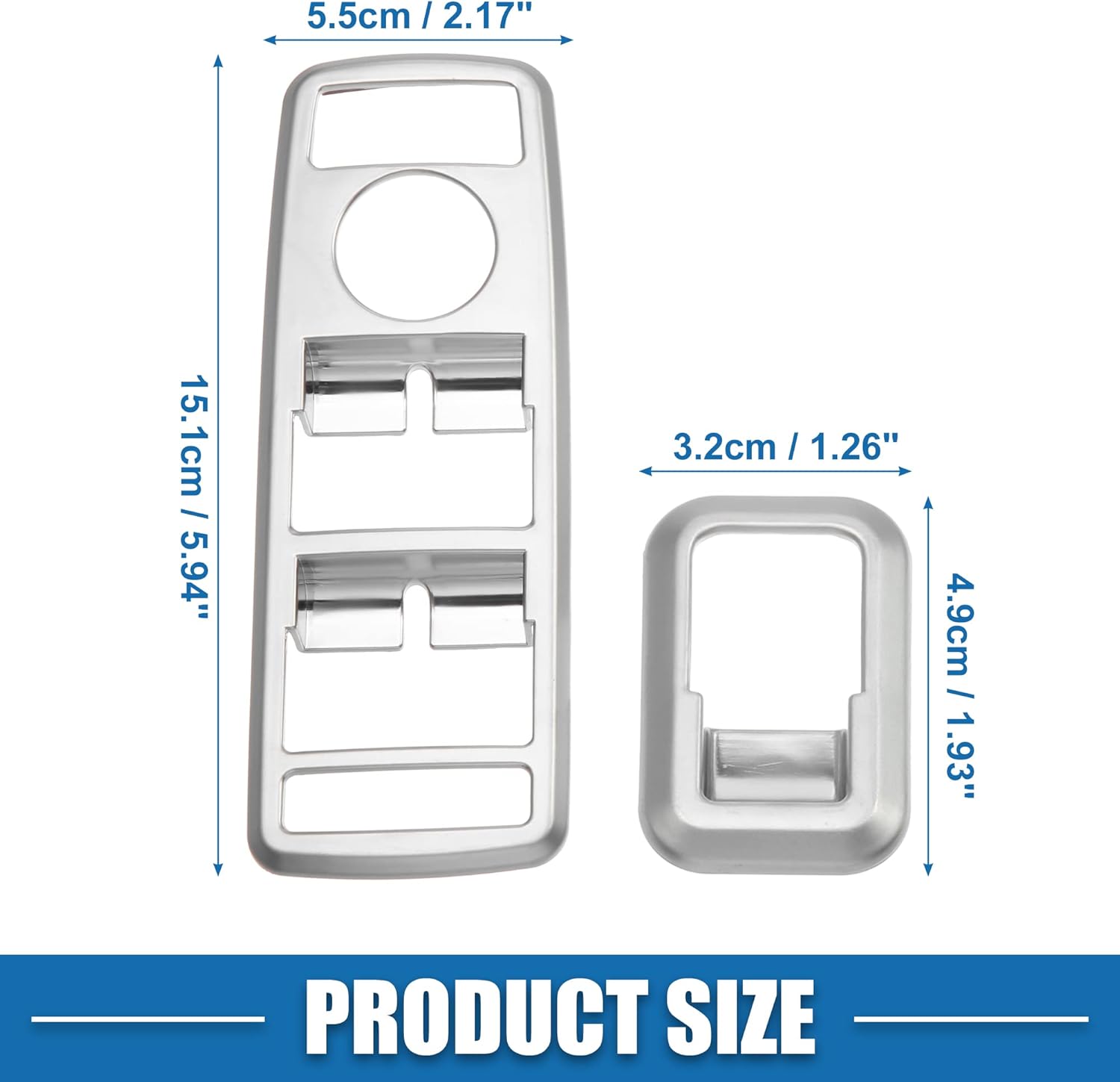 Adhesivo para panel de control de elevación para interruptor de ventana eléctrica de automóvil para Mercedes Benz a B C E GLE GLA CLA GLK Clase ABS