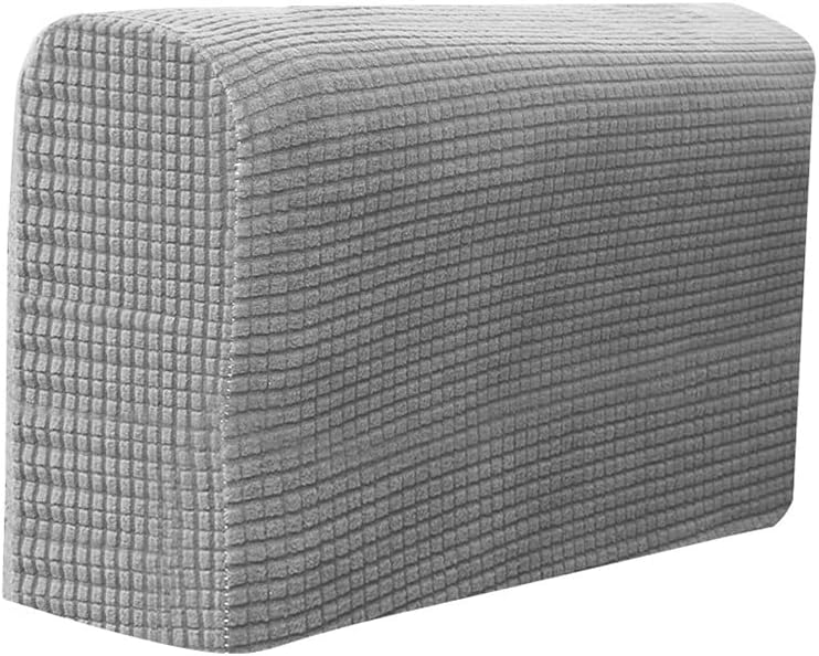 Funda para reposabrazos de sofá resistente a los arañazos, funda elástica elástica para brazos, protectores de brazo de sofá suaves y cómodos para
