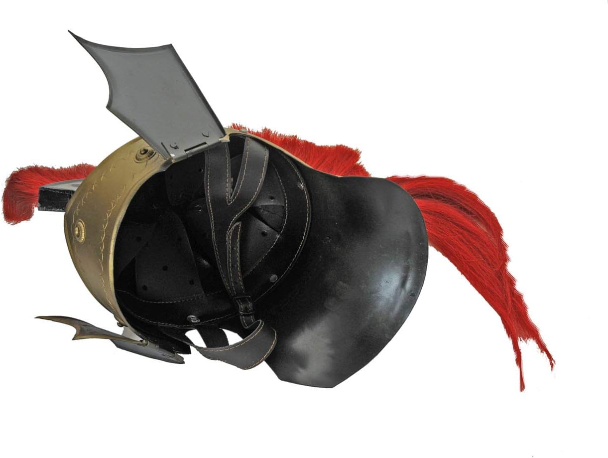 SZCO Supplies – Casco centurión romano con cresta, rojobronce, talla única (910978)