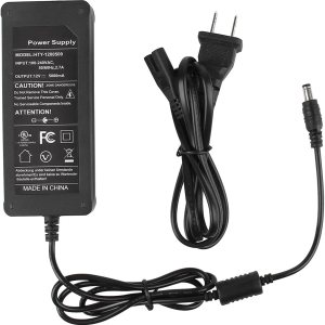 SUPERNIGHT Fuente de alimentación de 12 V 5 A CA 100-240 V 50-60 Hz a CC 12 voltios adaptador de corriente para 5050 3528 tira de luz LED SUPERNIGHT Fuente de alimentación de 12 V 5 A CA 100-240 V 50-60 Hz a CC 12 voltios adaptador de corriente para 5050 3528 tira de luz LED