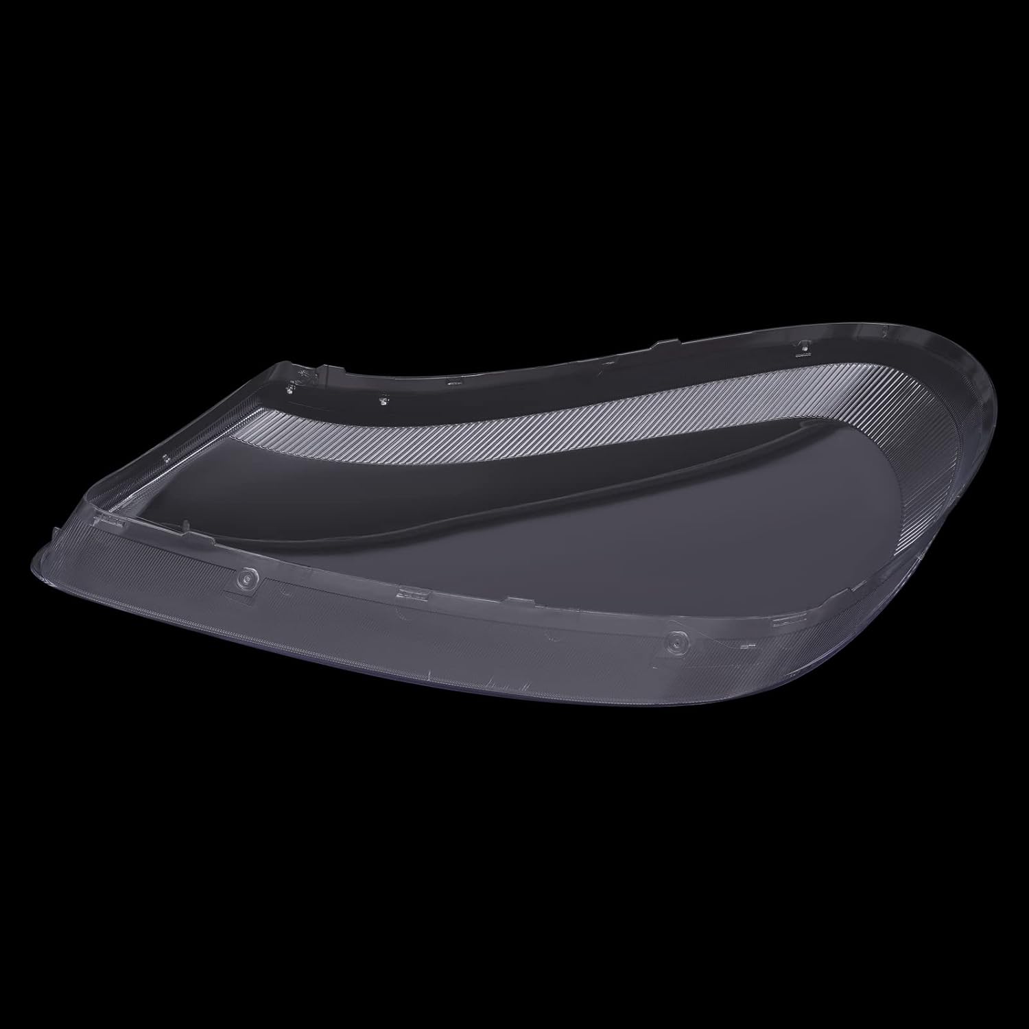 CNCEST Par de fundas de lente de faros delanteros, izquierdo y derecho, repuesto de pantalla para faros delanteros, compatibles con Porsche Cayenne