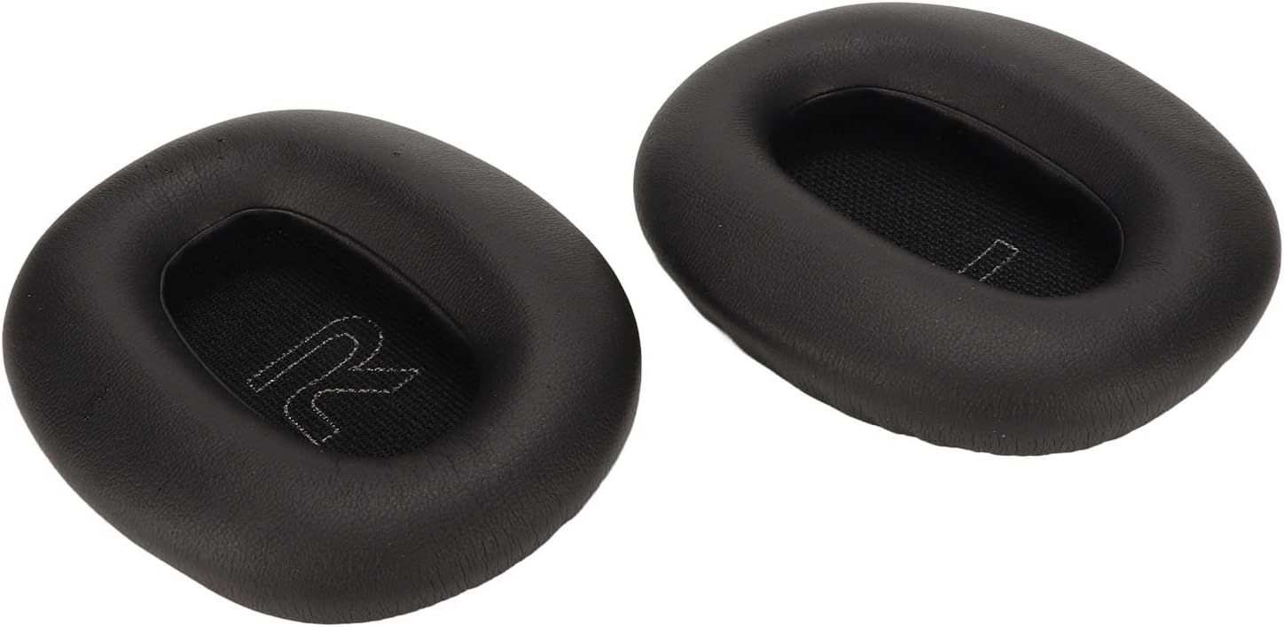 2 almohadillas para los oídos, cojín universal de repuesto para auriculares Edifier W820BT W828NB auriculares, suave, cómodo y de bajo ruido