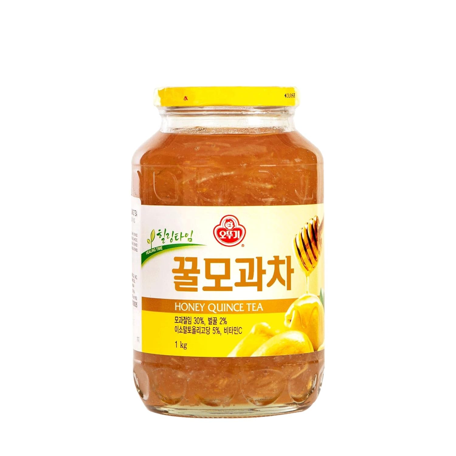 Té de membrillo de miel refrescante con delicia de té de fruta de membrillo coreano – Producto de Corea 1 tarro de vidrio de 35.3 onzas (2.2 lbs)
