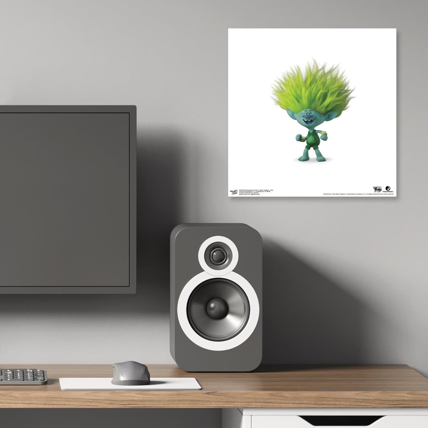 Trends International Gallery Pops Trolls Band Together – Póster de pared de arcilla para pared, 12.00 x 12.00 pulgadas, versión sin marco