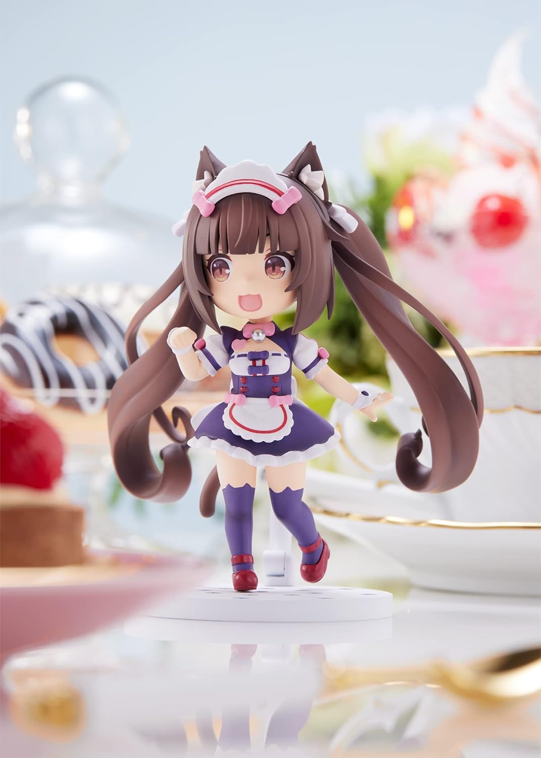 Plum Nekopara Chocola Mini-Figure 100 – Figura de PVC sin escala, multicolor, 4 pulgadas